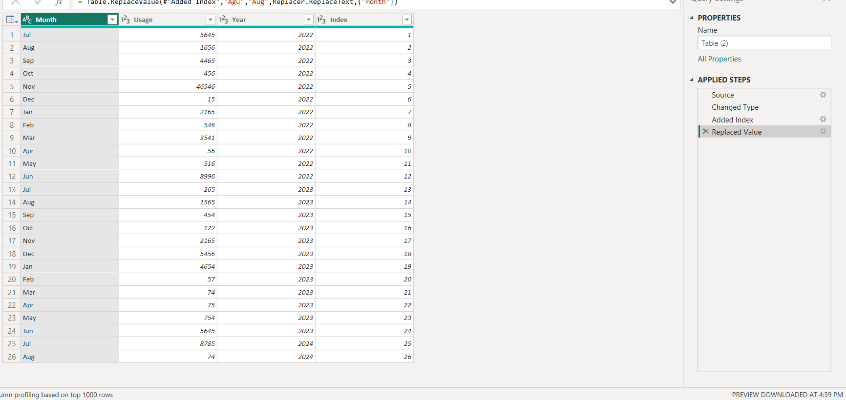 How to show past 12 months of data from current mo... - Microsoft ...