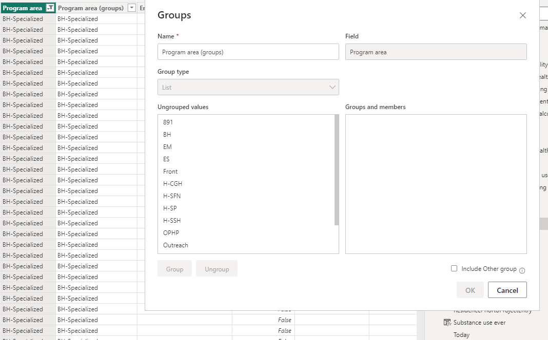 Edit existing data group for new value - Microsoft Fabric Community