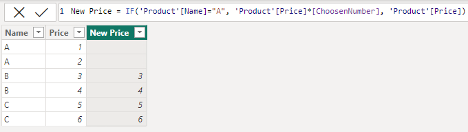Add Column: conditional statement and numeric para... - Microsoft ...
