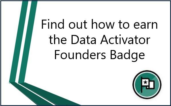 Data Activator Founders Badge