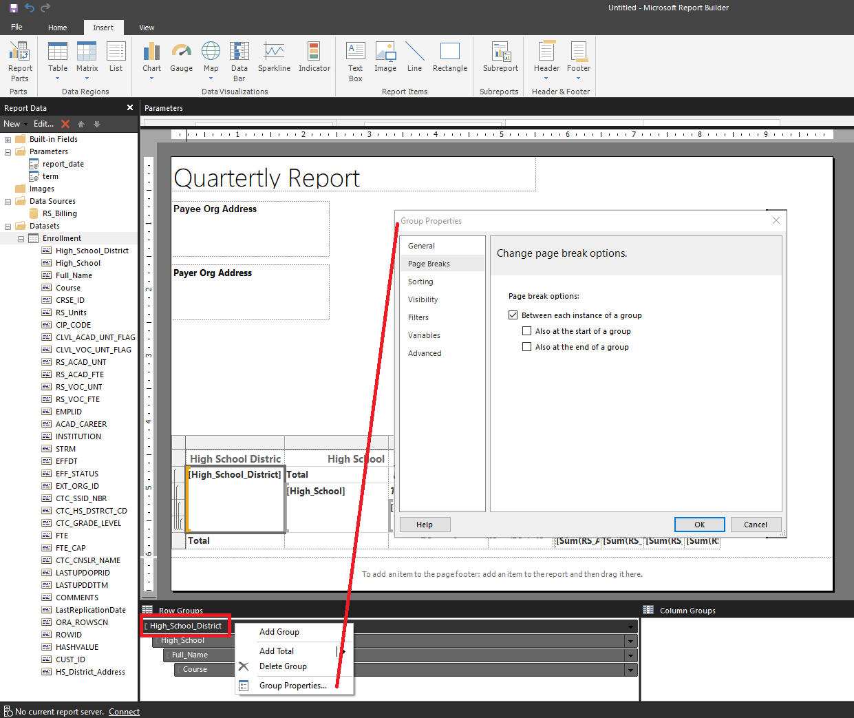 Creating Separate Reports for each Group - Microsoft Fabric Community