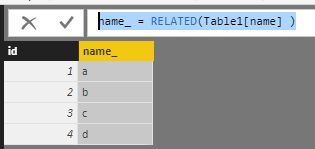 Solved: Values of one table to another using dax - Microsoft Fabric ...
