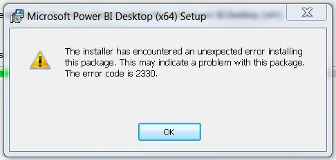 Solved: Power BI desktop - Login Error - Microsoft Fabric Community