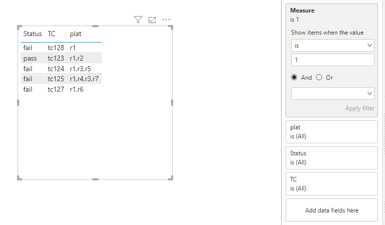 Solved: Slicer for multi cell value - Microsoft Fabric Community