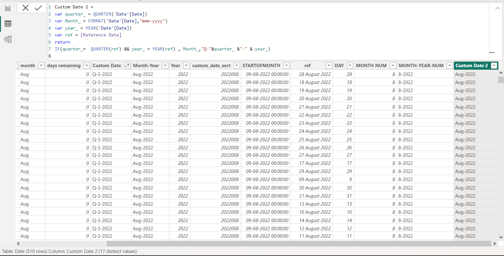 Dynamically pick reference date from a slicer and ... - Microsoft ...