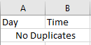 Solved: Create a Table for Duplicate Values within Same Da ...