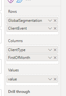 Adding one more column in matrix visual - Microsoft Fabric Community