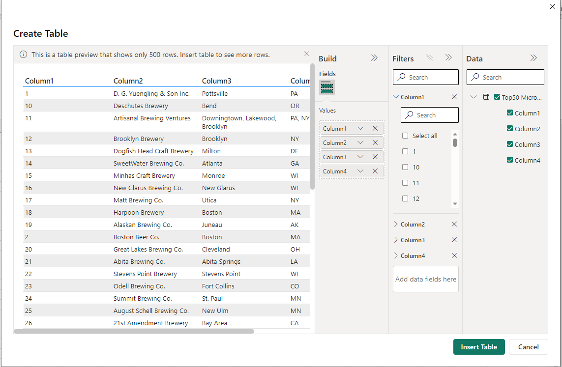 Solved: Backup a dataset table - Microsoft Fabric Community