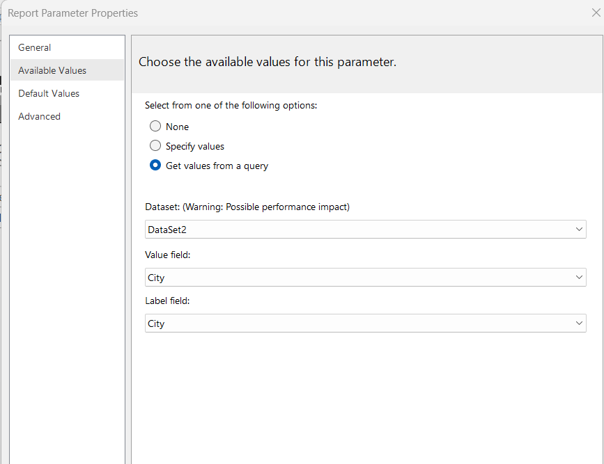Solved: at least one parameter applied as a filter - Microsoft Fabric ...