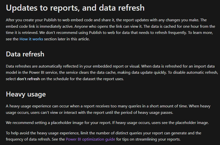 Public link- Schedule refresh - Microsoft Fabric Community