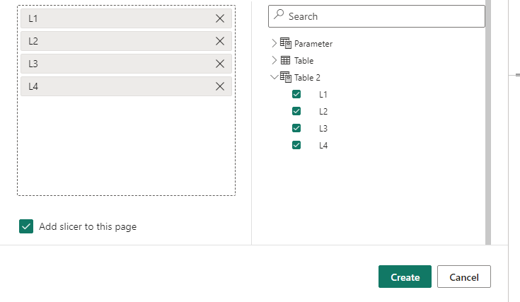 Dynamic hierarchy based on other visual - Microsoft Fabric Community