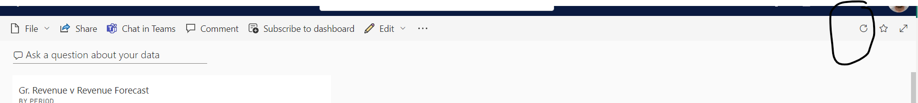 Pin visual option not working - Microsoft Fabric Community