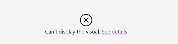 Summarization of Bar char visual erroring out - Microsoft Fabric Community