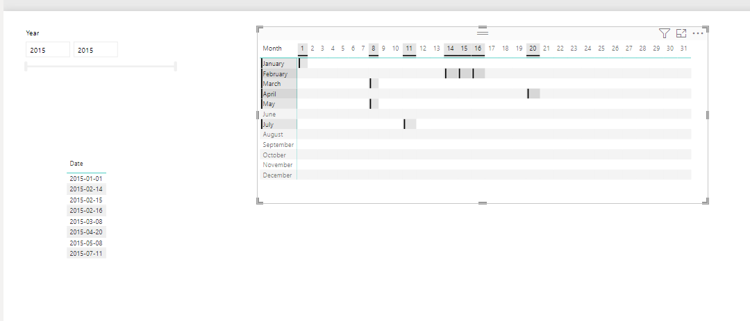 Solved: how to have a date segment with a calendar where w ...