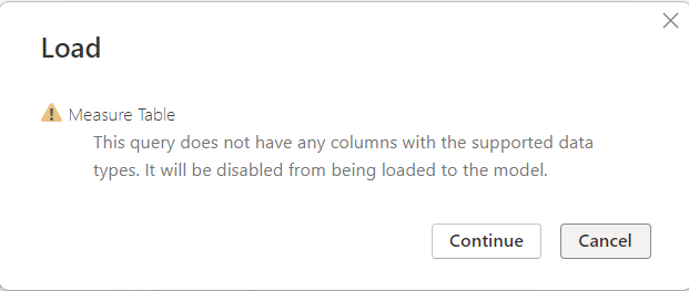 Solved: Measure Tables no longer supported? - Microsoft Fabric Community