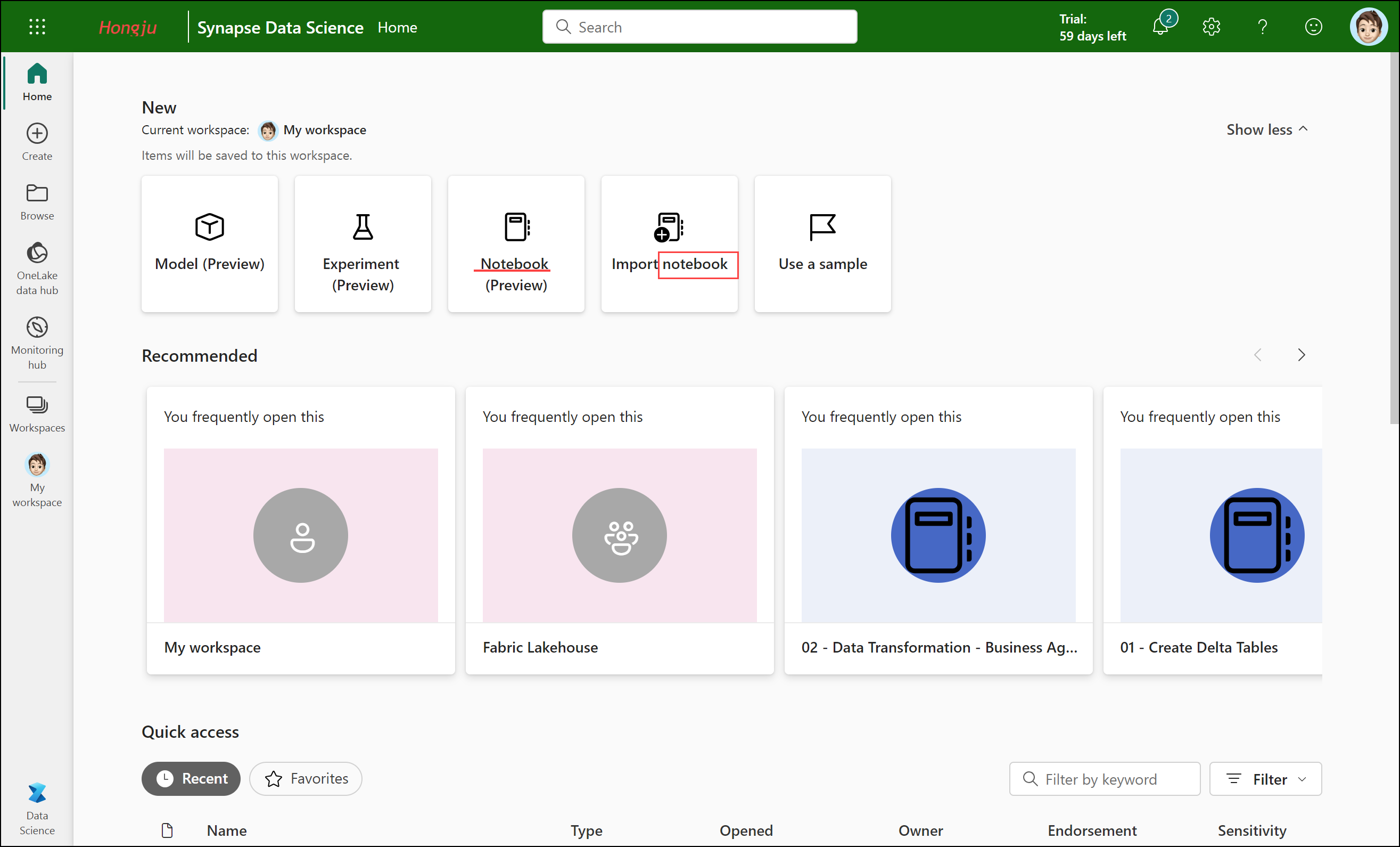 Solved: A Typo in the Data Science Home (in Korean) - Microsoft Fabric ...