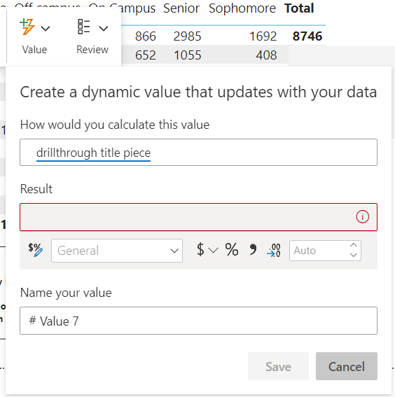 Solved: Dynamic Text for a Drill Through - Microsoft Fabric Community