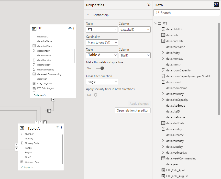 Unable to Sum a Calculated value in a different ta... - Microsoft ...
