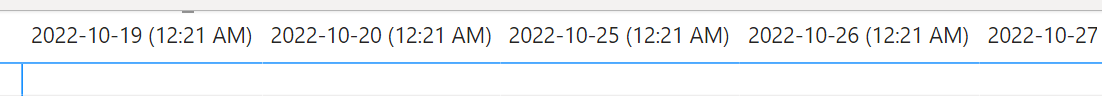 How to consolidate multiple dates - Microsoft Fabric Community