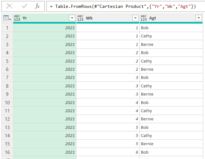 Create a custom table from 3 dimensions - Microsoft Fabric Community