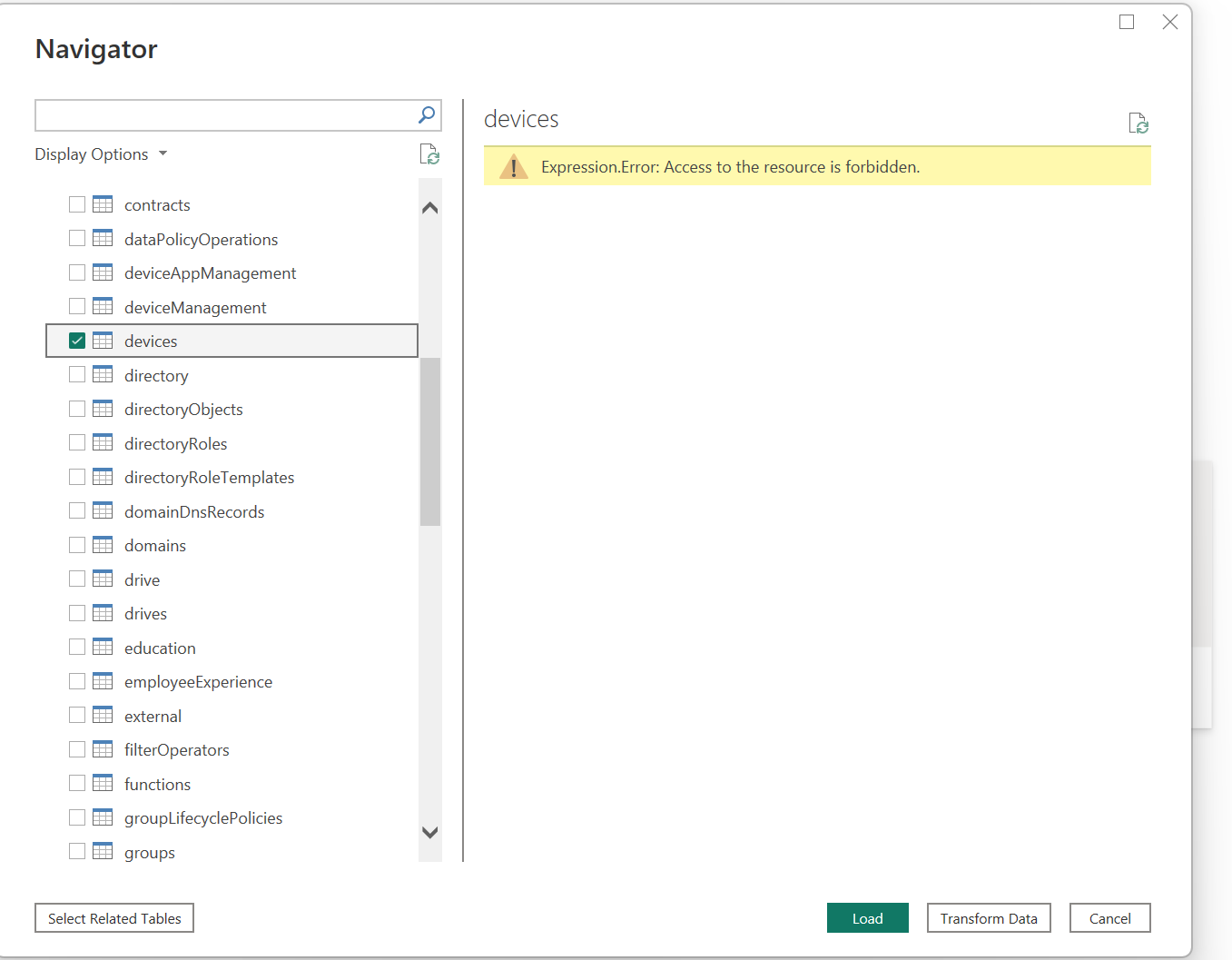 Connect To Azure Ad via Graph -"Expression.Error: ... - Microsoft ...