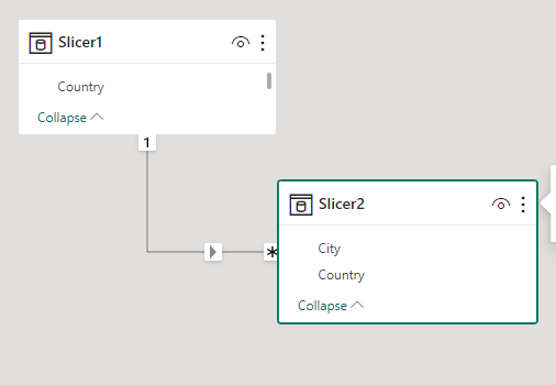 Two Slicers effect - Microsoft Fabric Community