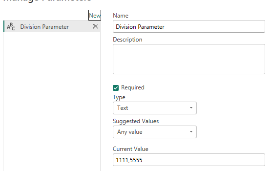 Parameter retrieving multiple sources - Microsoft Fabric Community