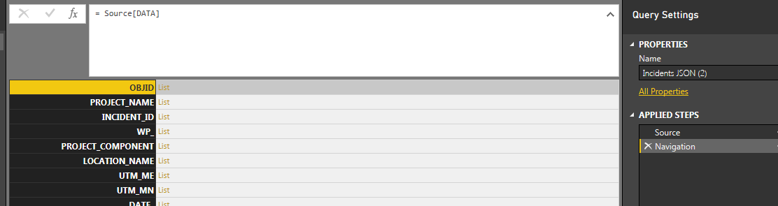 convert json data into a table - Microsoft Fabric Community