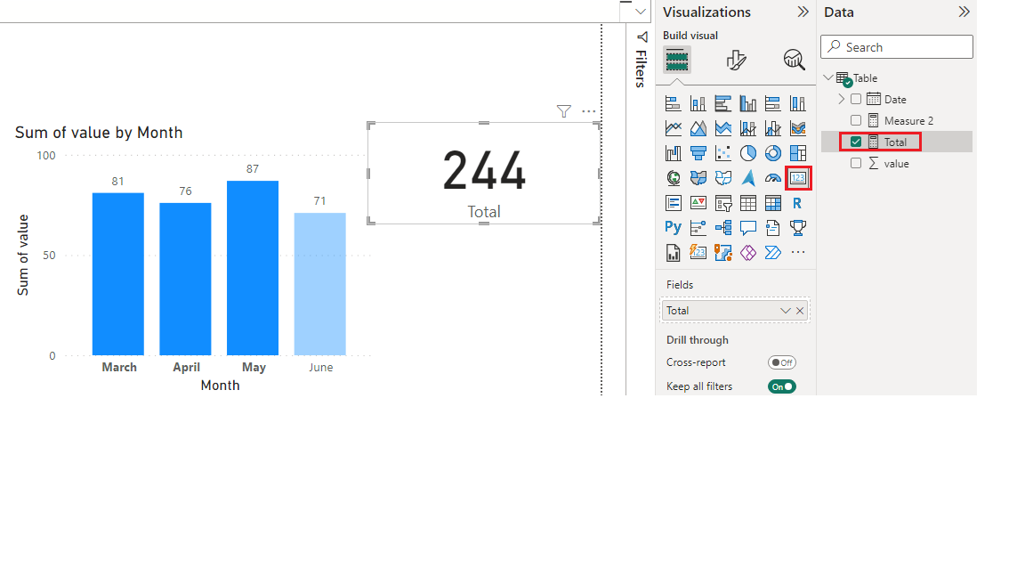 Solved: My bar graphs do not show the aggregation of sum - Microsoft ...