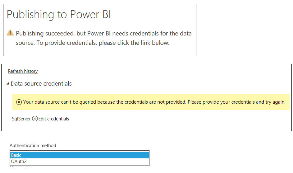 Publishing Report with Azure SQL Database AD Authe... - Microsoft ...