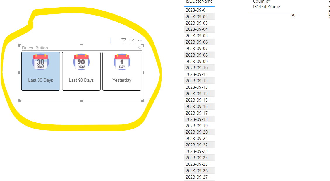 Date Button - Microsoft Fabric Community