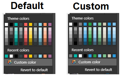 Colour Palette Comparison