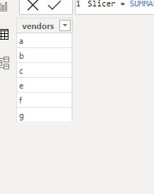 Solved: Filtering out value from a table based on slicer s ...