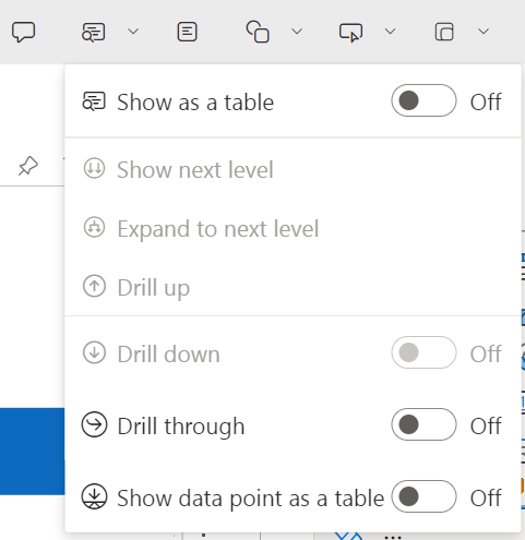 Solved: Disable show data point as a table option - Microsoft Fabric ...