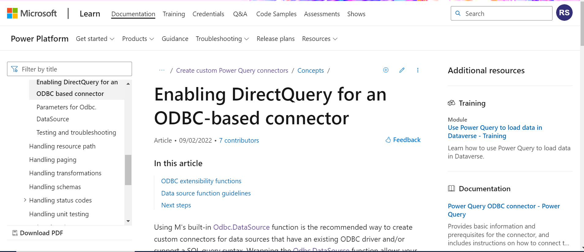 ¿Cómo podemos cambiar el origen de datos ODBC en m... - Microsoft ...