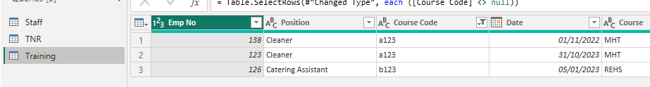 Table Relationship Query - Microsoft Fabric Community