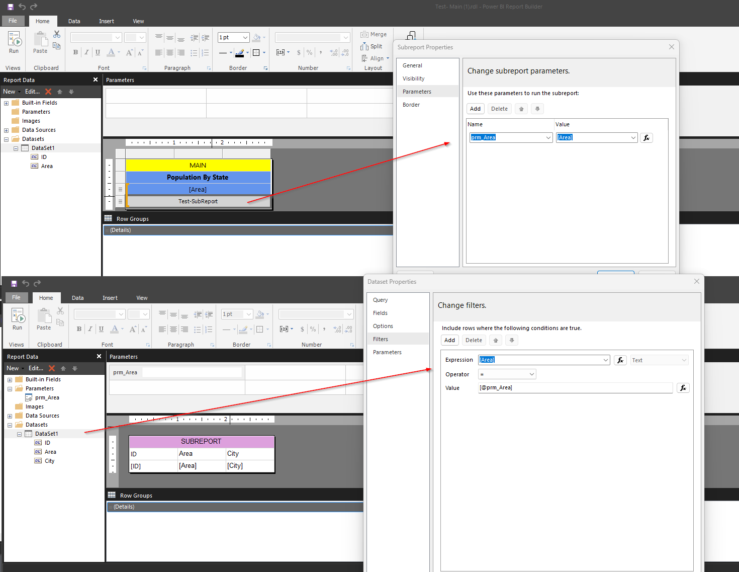 Report Builder output not grouping correctly - Microsoft Fabric Community