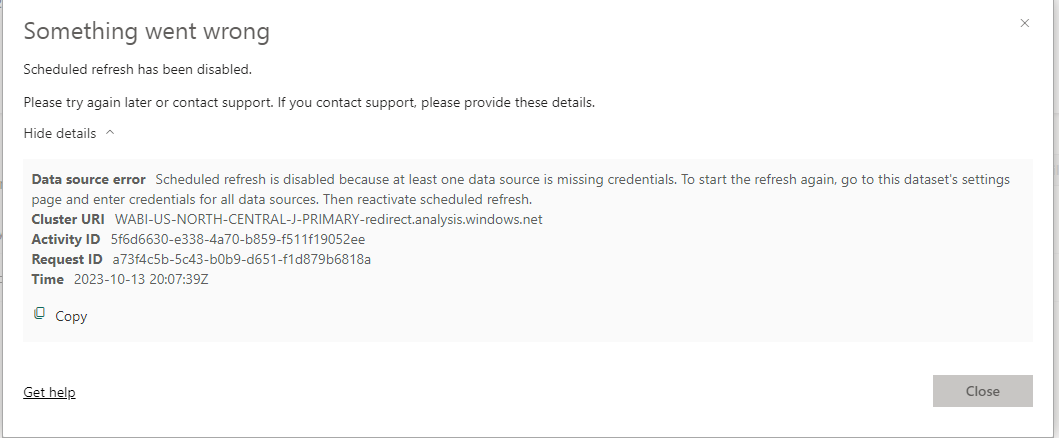 Power Automate scheduled refresh for dataset on Pr... - Microsoft ...