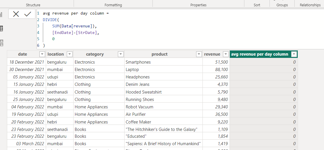 Measure to Calculated Column - Microsoft Fabric Community