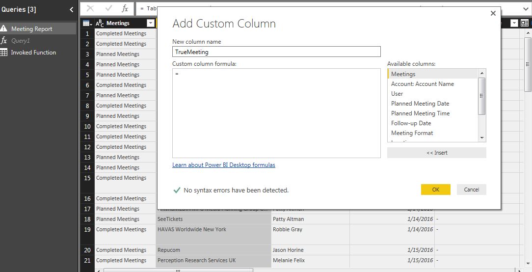 Solved: Replace Values in Query Editor for Specific Cells - Microsoft ...