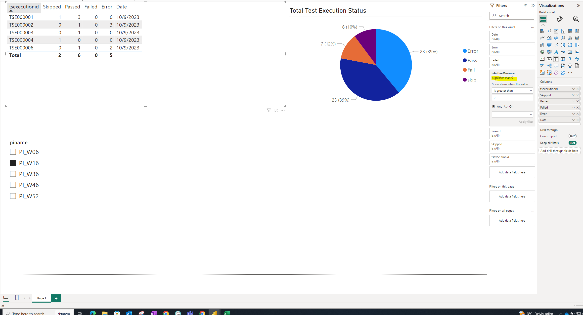Filter Pie chart based on disconnected date table - Microsoft Fabric ...