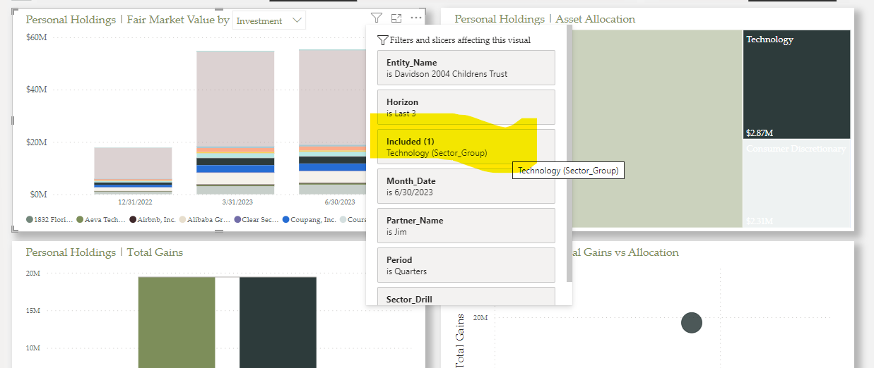 Visual Not Filtering As Desired - Microsoft Fabric Community