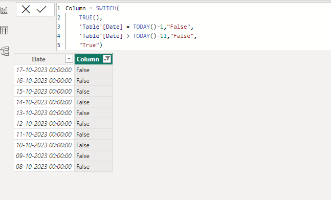 Solved: How to filter out dates in the middle? - Microsoft Fabric Community