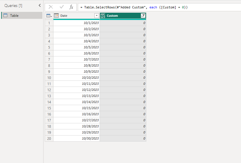 Solved: How to filter out dates in the middle? - Microsoft Fabric Community