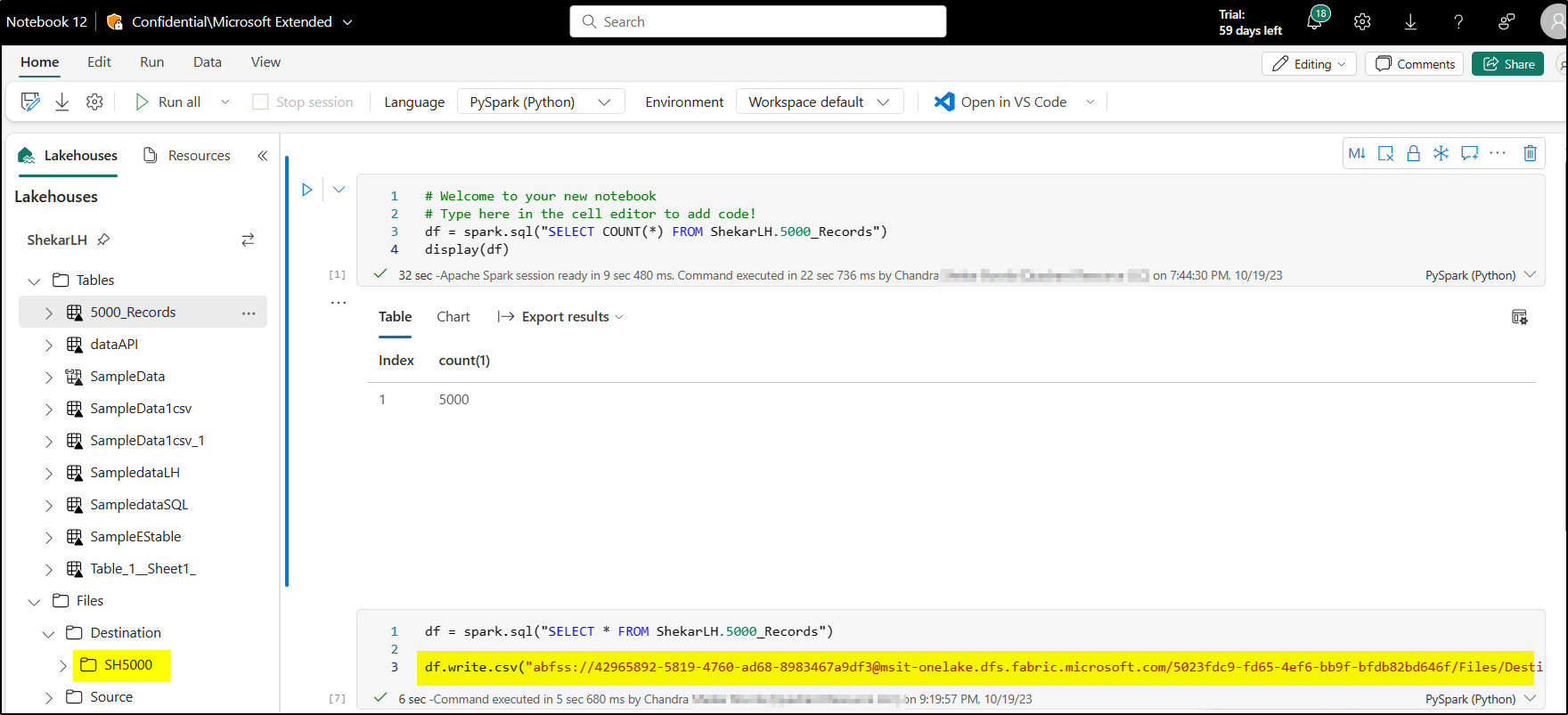 Re: Can only see first 1000 records while running ... - Microsoft ...