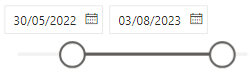 Filter table dates based on date in measure - Microsoft Fabric Community