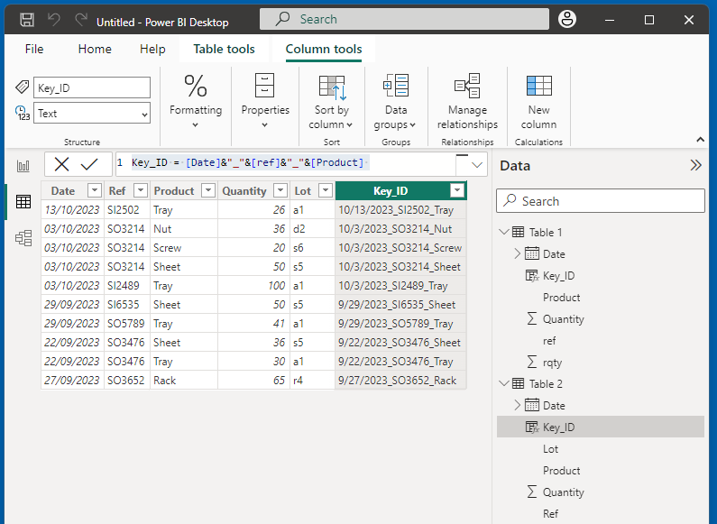 Getting duplicate values in matrix visual - Microsoft Fabric Community