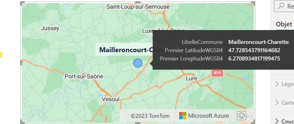 Azure Maps shows zero/blank values - Microsoft Fabric Community