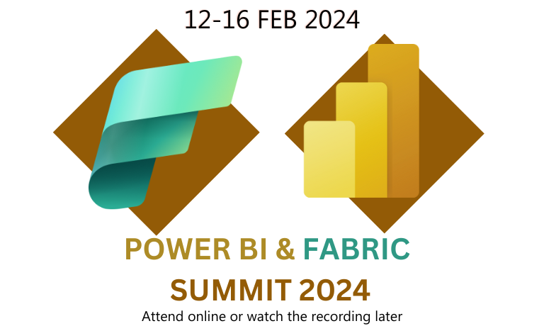 Power BI Fabric Summit Carousel