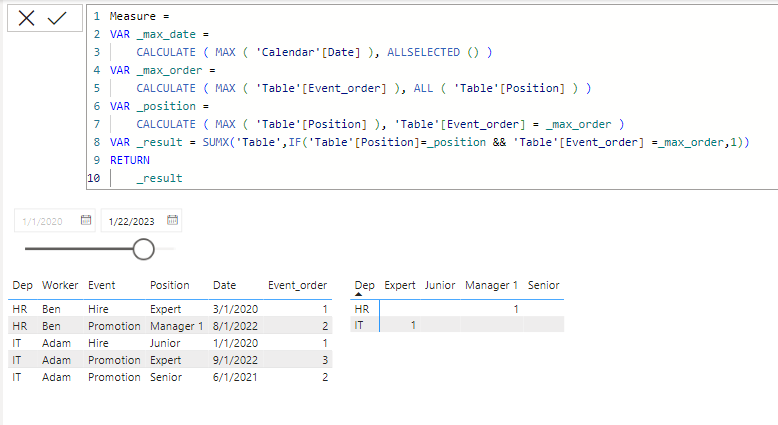 Solved: How to get the latest event before a specific date ...